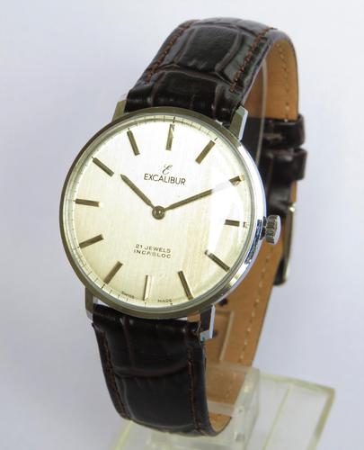 Gents 1960s Excalibur wrist watch (1 of 5)