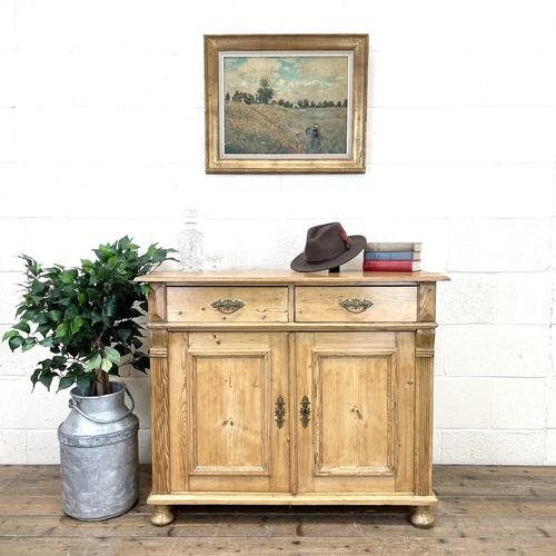 19th Century Antique Pine Cupboard (1 of 10)