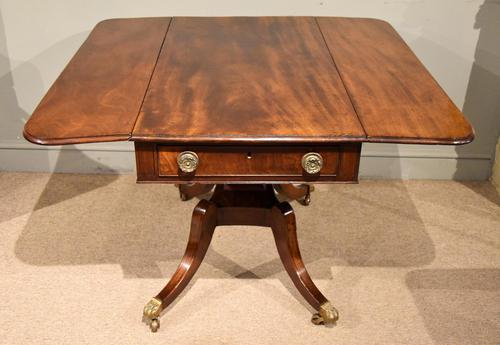 Mahogany Regency Pembroke Table (1 of 1)