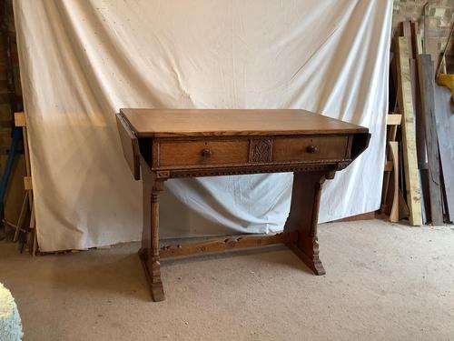 Norfolk Oak Sofa Table (1 of 4)