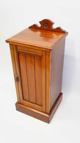 Edwardian Mahogany Bedside Cabinet (1 of 12)