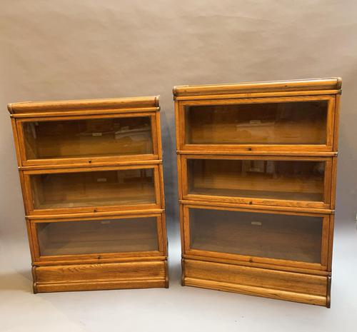 Pair of Globe Wernicke Bookcases (1 of 6)