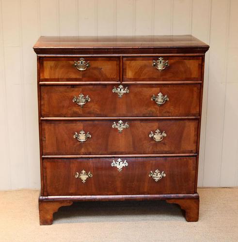 Mid 18th Century Walnut & Pine Chest of Drawers (1 of 10)