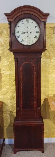 8 Day Scottish Mahogany Longcase Clock (1 of 7) 8 Day Scottish Mahogany Longcase Clock (1 of 7)