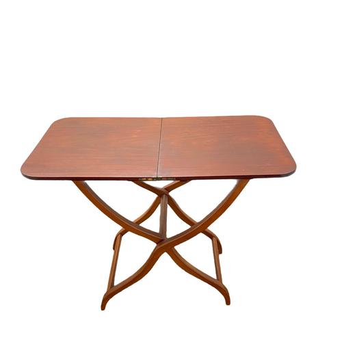 19th Century Mahogany Campaign Folding Table (1 of 4)