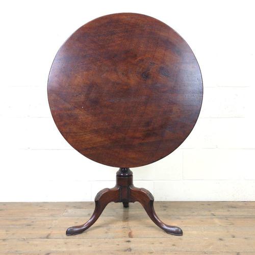 Antique Mahogany Pillar Table (1 of 8)