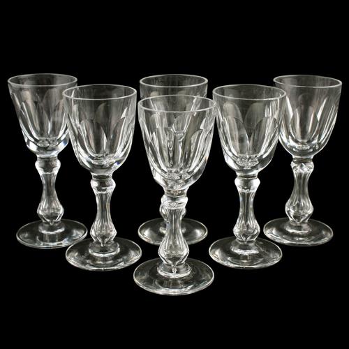 Six Victorian Liqueur Glasses (1 of 7) Six Victorian Liqueur Glasses (1 of 7)