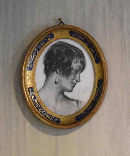 Miniature Portrait Drawing by Charles Daniel Ward (1 of 6)