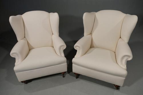 Substantial Pair of Edwardian Period Drawing Room Chairs (1 of 5) Substantial Pair of Edwardian Period Drawing Room Chairs (1 of 5)