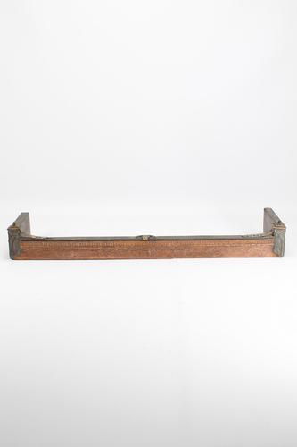 Antique Arts & Crafts Copper & Brass Fire Fender (1 of 13) Antique Arts & Crafts Copper & Brass Fire Fender (1 of 13)