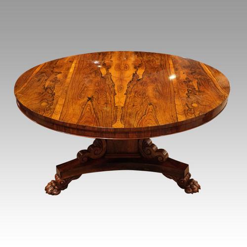 William IV Rosewood Dining Table (1 of 12)