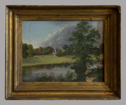 Richard Hilditch Mid 19thC 'Cambridge Meadow, Richmond' (1 of 4)