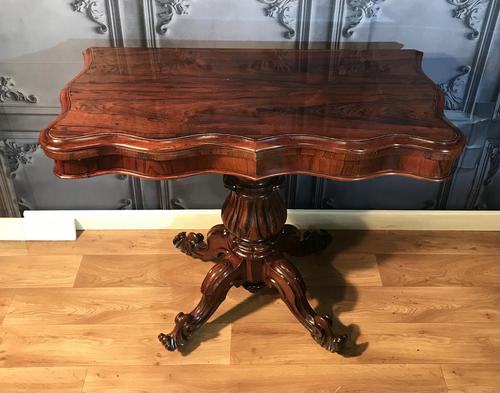 Regency Rosewood Tea Table ref355 (1 of 1)