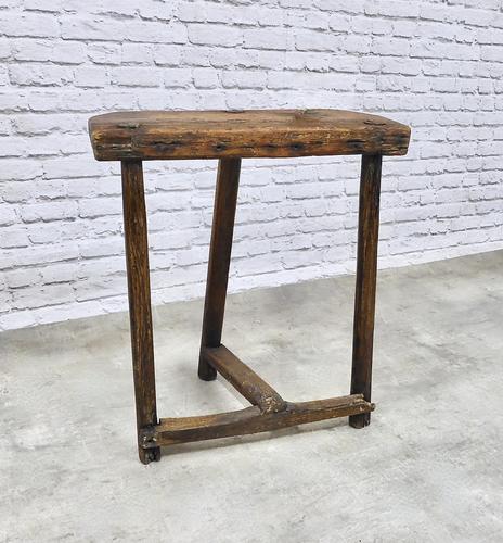 Rustic Work Bench Stool (1 of 8)