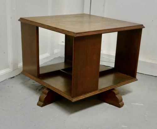 Table Top Oak Revolving Bookcase (1 of 4) Table Top Oak Revolving Bookcase (1 of 4)