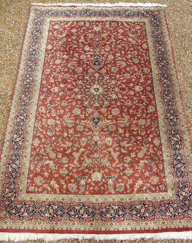 Antique Isfahan Carpet (1 of 9) Antique Isfahan Carpet (1 of 9)