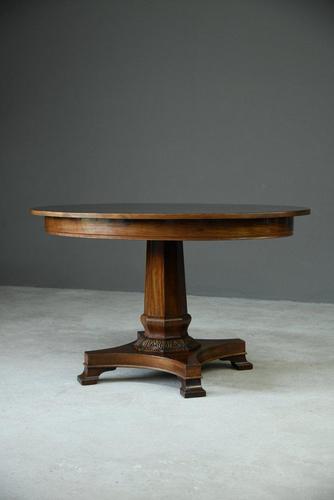 Antique Danish Mahogany Centre Table (1 of 10) Antique Danish Mahogany Centre Table (1 of 10)