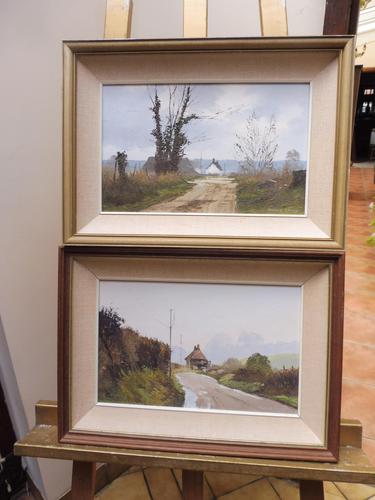 2 Oils on Board Spitisbury Dorset Listed Artist Pamela Derry 1960s (1 of 10) 2 Oils on Board Spitisbury Dorset Listed Artist Pamela Derry 1960s (1 of 10)