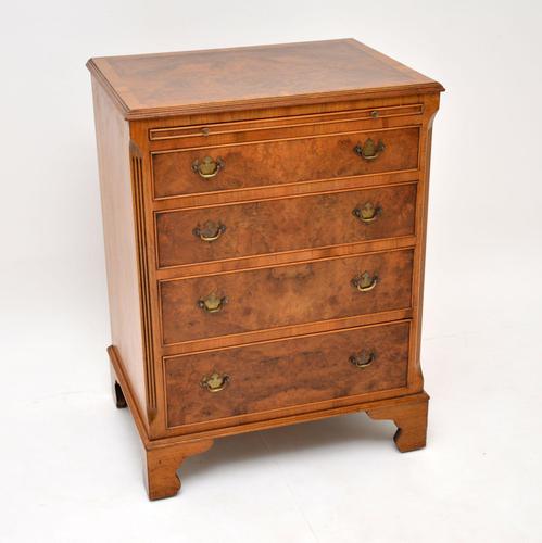 Georgian Style Burr Walnut Chest of Drawers c.1930 (1 of 9)