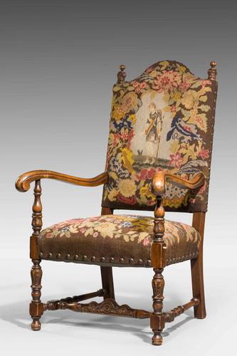 Good 19th Century Walnut Framed Chair (1 of 6) Good 19th Century Walnut Framed Chair (1 of 6)