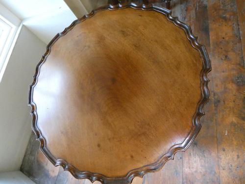 Mahogany Tilt Top Drinks Table (1 of 7) Mahogany Tilt Top Drinks Table (1 of 7)