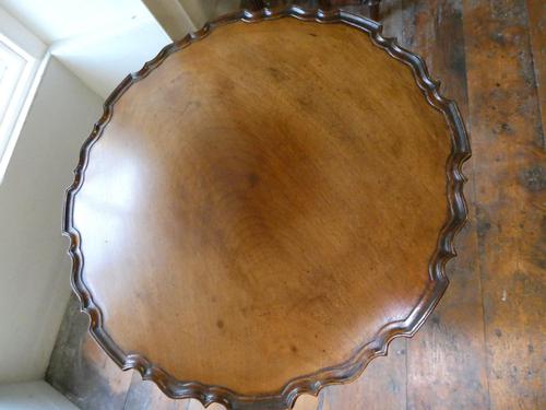 Mahogany Tilt Top Drinks Table (1 of 7)