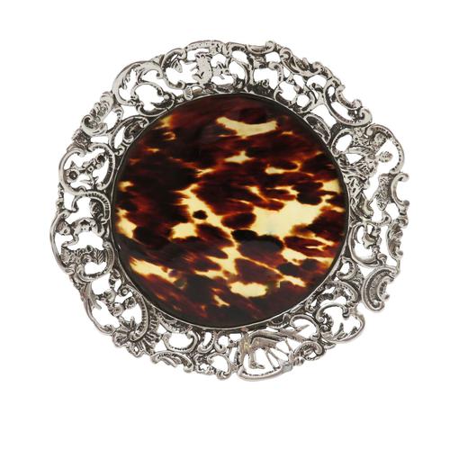 Antique Victorian Sterling Silver & Tortoiseshell Tray / Dish 1888 (1 of 9) Antique Victorian Sterling Silver & Tortoiseshell Tray / Dish 1888 (1 of 9)