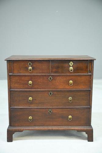 Antique 18th Century Oak Chest of Drawers (1 of 10)