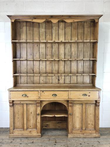 Large Victorian Antique Pine Dresser (1 of 17)