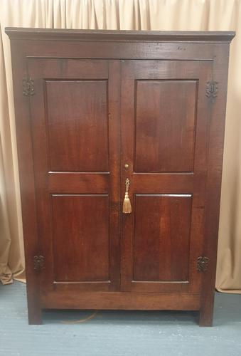 18th Century Oak Hall Wardrobe (1 of 11)