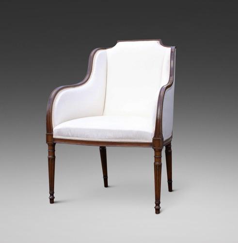 A Hepplewhite Period Mahogany Armchair (1 of 6)