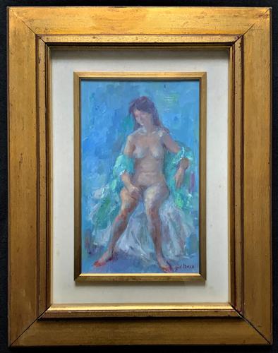 Original Vintage Antique Impressionist Erotica Nude Oil Portrait Painting (1 of 11) Original Vintage Antique Impressionist Erotica Nude Oil Portrait Painting (1 of 11)