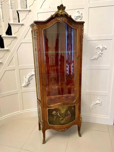 19th Century Antique Quality Kingwood & Ormolu Mounted French Vernis Martin Display Cabinet (1 of 10) 19th Century Antique Quality Kingwood & Ormolu Mounted French Vernis Martin Display Cabinet (1 of 10)