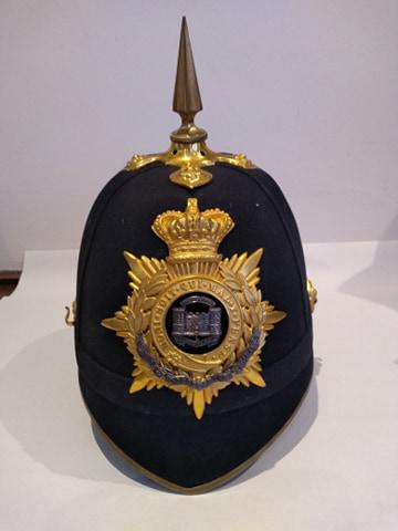 Dorsetshire Regiment Officers Helmet (1 of 9)