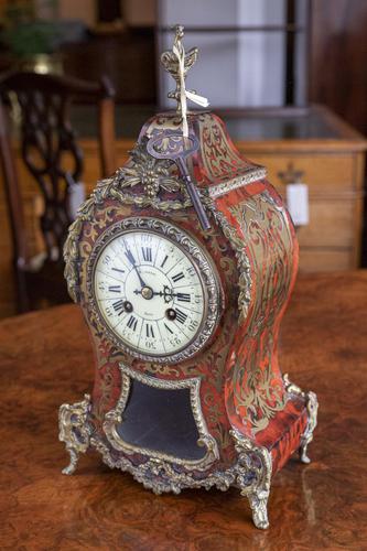Boule Work 8 Day Clock with Original Key (1 of 8) Boule Work 8 Day Clock with Original Key (1 of 8)
