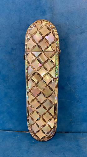 Victorian Mother of Pearl & Abalone Spectacle Case (1 of 17)