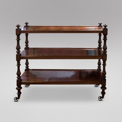 19th Century Mahogany Three Tier Buffet (1 of 4) 19th Century Mahogany Three Tier Buffet (1 of 4)