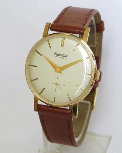 Gents 1960s Exactus wrist watch (1 of 4)