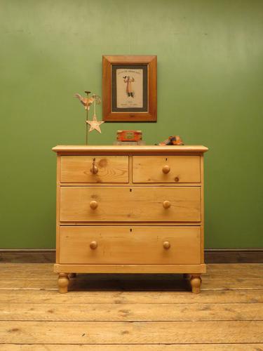 Antique Victorian Pine Chest of Drawers, Adaptable Sink Unit (1 of 15)