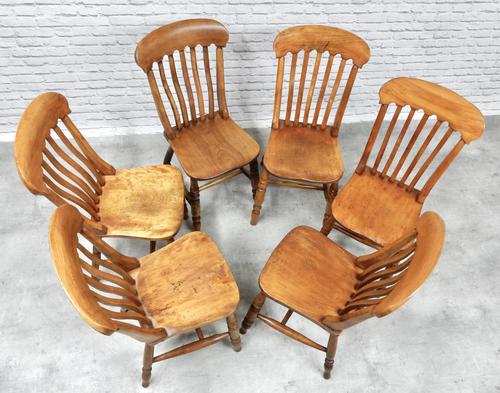 Set of 6 Windsor Kitchen Chairs (1 of 6)