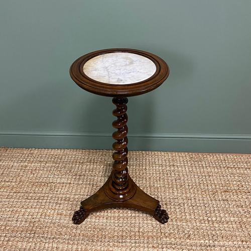 High Quality Barley Twist Victorian Mahogany Antique Occasional Table (1 of 7) High Quality Barley Twist Victorian Mahogany Antique Occasional Table (1 of 7)