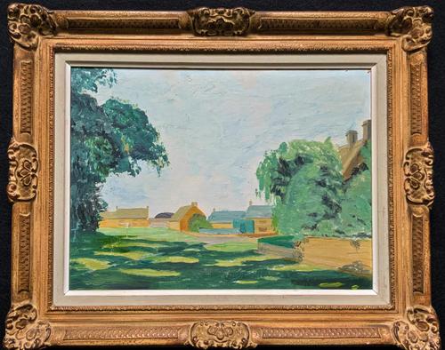 Exquisite Original Early 20th Century Impressionist Farmland Landscape Oil Painting (1 of 12) Exquisite Original Early 20th Century Impressionist Farmland Landscape Oil Painting (1 of 12)