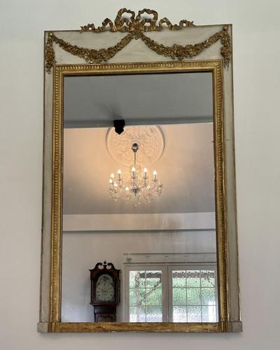 Large Antique Victorian Quality Giltwood & White Painted Overmantle Mirror (1 of 13) Large Antique Victorian Quality Giltwood & White Painted Overmantle Mirror (1 of 13)