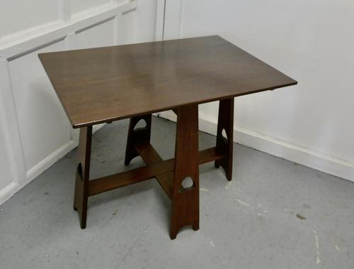 Stylish French Arts & Crafts Walnut Table (1 of 6) Stylish French Arts & Crafts Walnut Table (1 of 6)