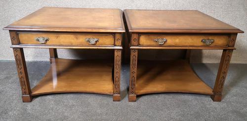 Pair of Burr Walnut End Tables Iain James Fine Furniture (1 of 9) Pair of Burr Walnut End Tables Iain James Fine Furniture (1 of 9)