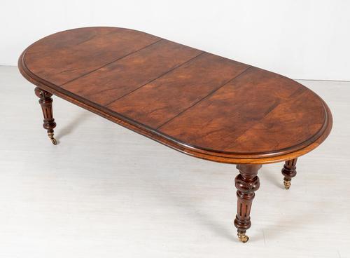 Victorian Mahogany 2 Leaf Extending Dining Table (1 of 8)