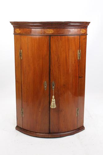 Georgian Mahogany Bow Front Corner Cupboard (1 of 13) Georgian Mahogany Bow Front Corner Cupboard (1 of 13)