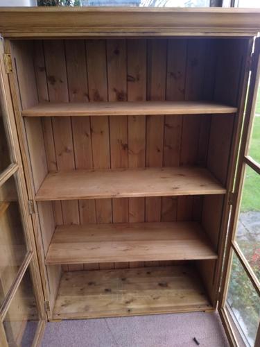 Antique Pine Bookcase (1 of 4)