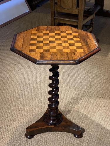 Victorian Chess Table (1 of 8)