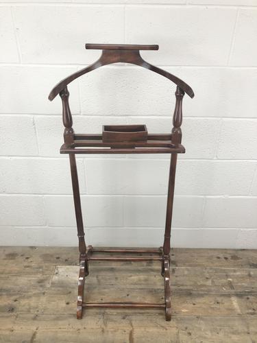 Edwardian Mahogany Gentleman’s Valet Stand (1 of 8)